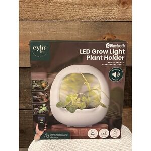 LED Grow Light Plant Holder With Built-in Bluetooth Speaker